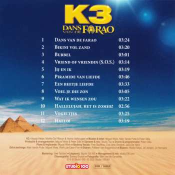 CD/DVD K3: Dans Van De Farao