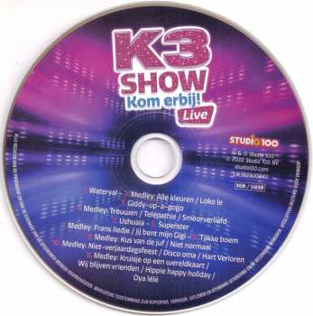 CD/DVD K3: K3 Show - Kom Erbij! - Live