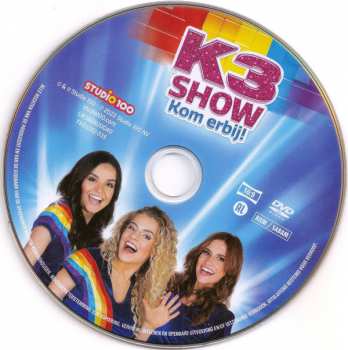 CD/DVD K3: K3 Show - Kom Erbij! - Live