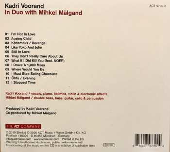 CD Kadri Voorand: Kadri Voorand In Duo With Mihkel Mälgand DIGI