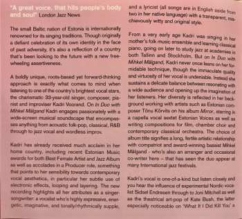 CD Kadri Voorand: Kadri Voorand In Duo With Mihkel Mälgand DIGI