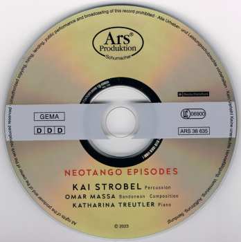 CD Katharina Treutler: Neotango Episodes