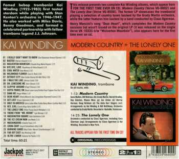 CD Kai Winding: Modern Country + The Lonely One