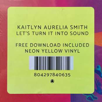 LP Kaitlyn Aurelia Smith: Let's Turn It Into Sound CLR