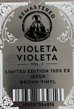 LP Kaizers Orchestra: Violeta Violeta Volume I CLR | LTD