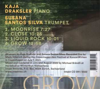 CD Kaja Draksler: Grow