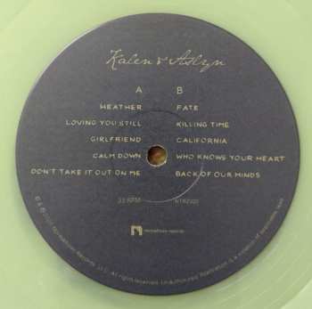 LP Kalen & Aslyn: Back Of Our Minds CLR