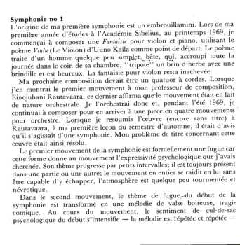 CD Lahti Symphony Orchestra: Symphony No. 1 / Hiljaisuus / Violin Concerto