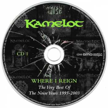 2CD Kamelot: Where I Reign - The Very Best Of The Noise Years 1995-2003 DIGI