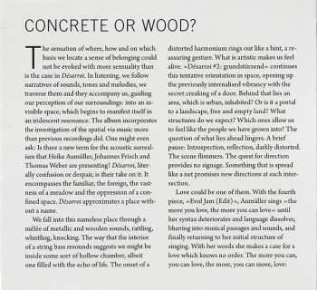 CD Kammerflimmer Kollektief: Désarroi