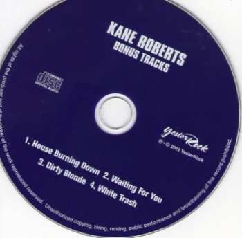 2CD Kane Roberts: Saints And Sinners LTD