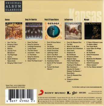 5CD/Doos Kansas: Original Album Classics
