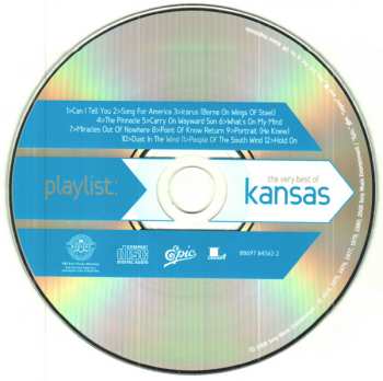CD Kansas: Playlist: The Very Best Of Kansas