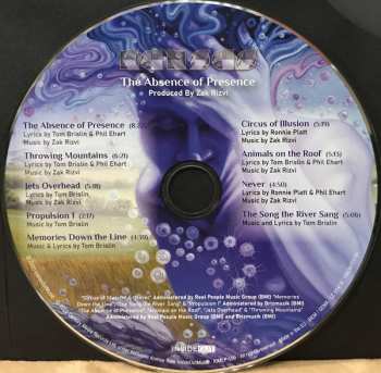 2LP/CD Kansas: The Absence Of Presence