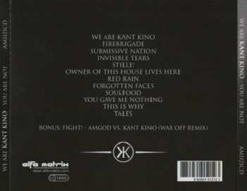 2CD/Doos Kant Kino: We Are Kant Kino - You Are Not LTD