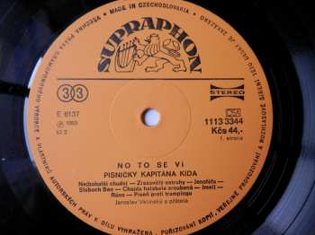 LP Kapitán Kid: No To Se Ví - Písničky Kapitána Kida