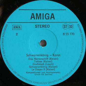 LP Karat: Schwanenkönig