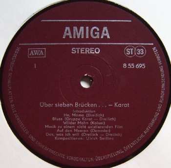 LP Karat: Über Sieben Brücken