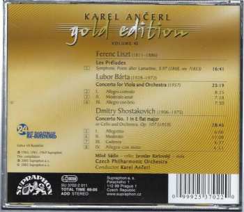 CD Franz Liszt: Liszt: Les Préludes; Lubor Barta: Viola Concerto; Shostakovich: Cello Concerto No. 1