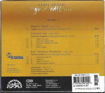 CD The Czech Philharmonic Orchestra: Tzigane / Symphonie Espagnole / Concerto Funèbre