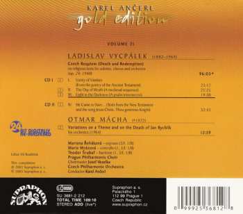 2CD The Czech Philharmonic Orchestra: Vycpálek: Czech Requiem • Mácha: Variations On A Theme And On The Death Of Jan Rychlík