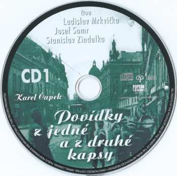 2CD Karel Čapek: Povídky Z Jedné A Z Druhé Kapsy