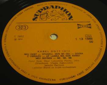 LP Karel Gott: 1974