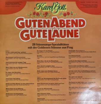 LP Karel Gott: Guten Abend Gute Laune