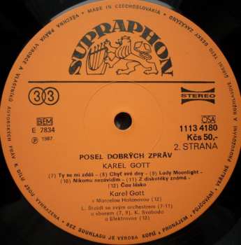 LP Karel Gott: Posel Dobrých Zpráv