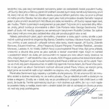 CD Karel Gott: Sentiment