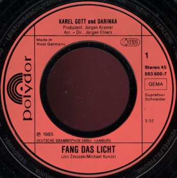 SP Karel Gott: Fang Das Licht