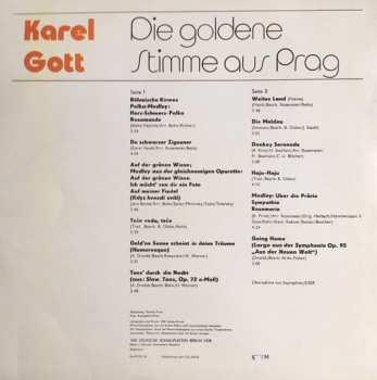 LP Karel Gott: Die Goldene Stimme Aus Prag