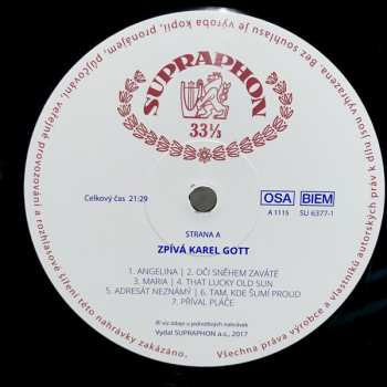 LP Karel Gott: Zpívá Karel Gott