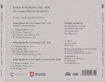 CD Karel Kovařovic: The Complete String Quartets