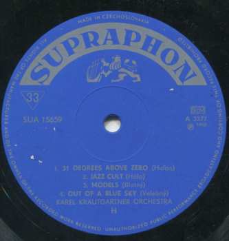 LP Czechoslovak Radio Jazz Orchestra: KK 2