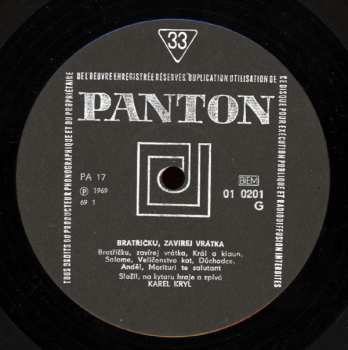 LP Karel Kryl: Bratříčku, Zavírej Vrátka