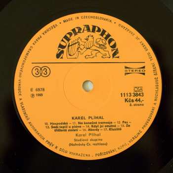LP Karel Plíhal: Karel Plíhal