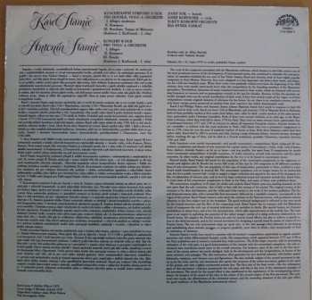 LP Carl Stamitz: Koncertantni Symfonie D Dur / Koncert B Dur