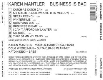 CD Karen Mantler: Business Is Bad