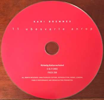 CD Kari Bremnes: 11 Ubesvarte Anrop
