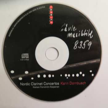 CD Petri Sakari: Nordic Clarinet Concertos