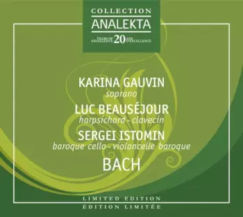 Johann Sebastian Bach: Nottenbuchlein Fur Anna Magdalena Bach  / The Little Notebook For Anna Magdalena (Excerpts)