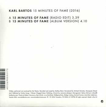 SP Karl Bartos: 15 Minutes Of Fame (2016) LTD