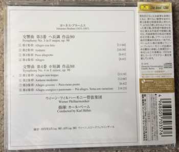 CD Johannes Brahms: Symphonien Nr. 3 & Nr. 4
