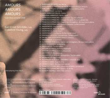 CD Crawford Young: Amours Amours Amours (Lute Duos Around 1500)