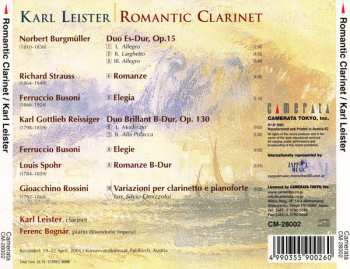 CD Karl Leister: Romantic Clarinet