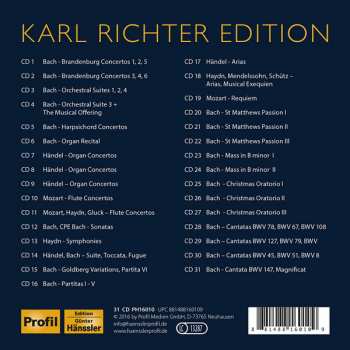 31CD/Doos Johann Sebastian Bach: Karl Richter Edition