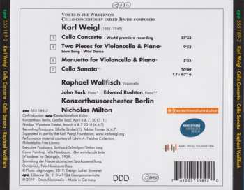 CD Raphael Wallfisch: Cello Concerto • Cello Sonata