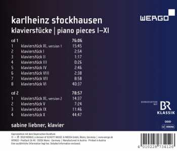 2CD Karlheinz Stockhausen: Klavierstücke I – XI 