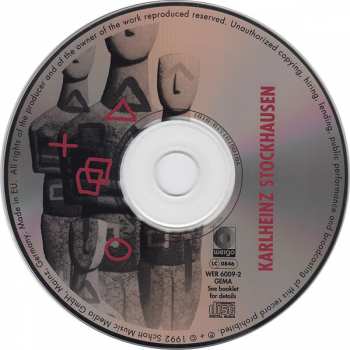 CD Karlheinz Stockhausen: Kontakte